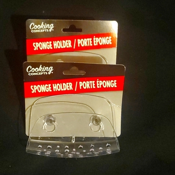 Cooking Concepts Clear Sponge Holders - Picture 1 of 4